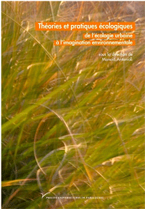 couverture du livre Theories et pratique de l'ecologie